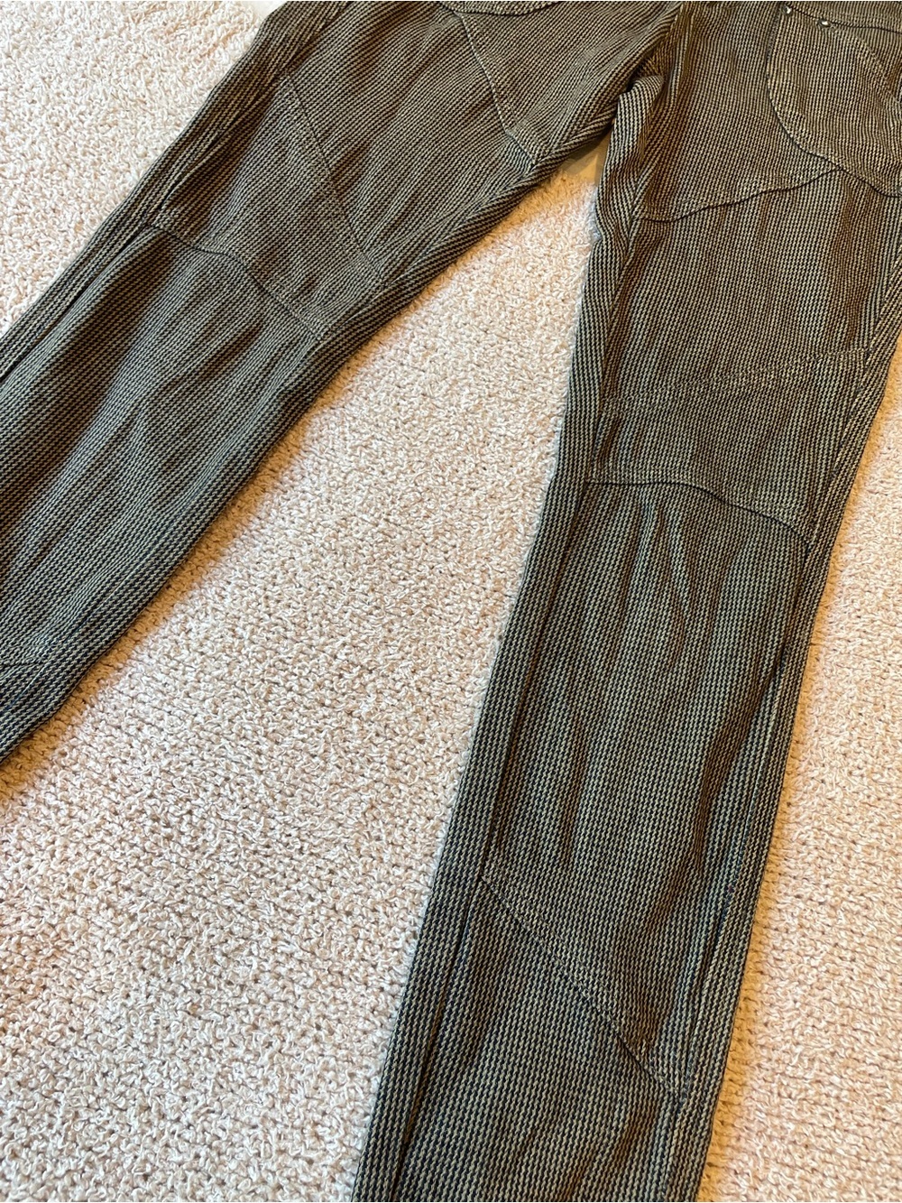 Free People Railroad Stripe Moto Jeans - size 25 - Picture 4 of 11